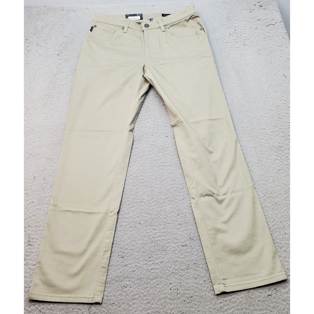 Dunning Golf Chino Pants Men 30/30 Green Performance Stretch Quick Dry D7F23P748